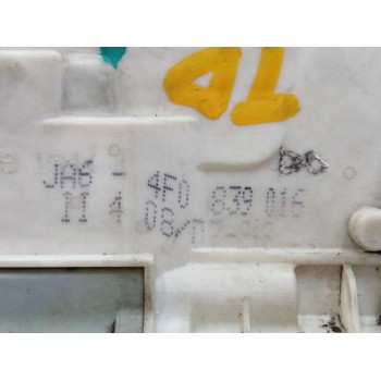 Recambio de cerradura puerta trasera derecha para audi a6 avant (4f5) 3.2 v6 24v fsi referencia OEM IAM 4F0839016  