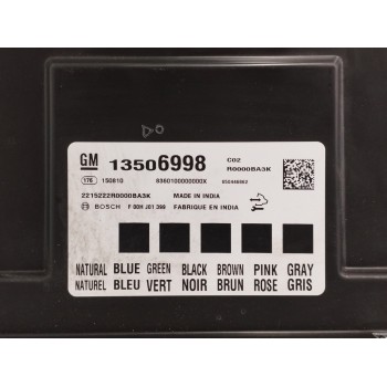 Recambio de modulo electronico para opel astra k lim. 5türig 1.6 cdti dpf referencia OEM IAM 13506998 F00HJ01399 