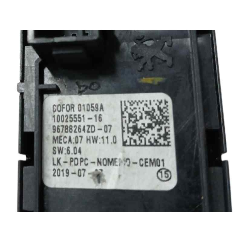 MANDO ELEVALUNAS DELANTERO IZQUIERDO