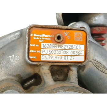 Recambio de turbocompresor para dacia duster (hs_) 1.5 dci referencia OEM IAM 54399700127 H82728404 16289R