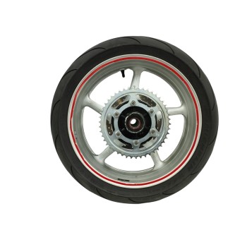 Recambio de rueda trasera para yamaha fz 1 / fz 6 fazer fz 6 s2  (rj14) referencia OEM IAM 5SL253380098 180/55ZR17 CXMT5.50