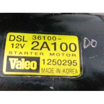 Recambio de motor arranque para kia rio 1.5 crdi referencia OEM IAM 361002A100  