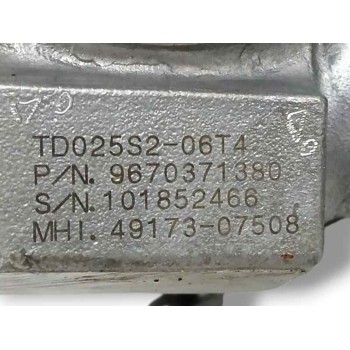 Recambio de turbocompresor para ford focus lim. (cb4) 1.6 tdci cat referencia OEM IAM 9670371380 TD025S206T4 