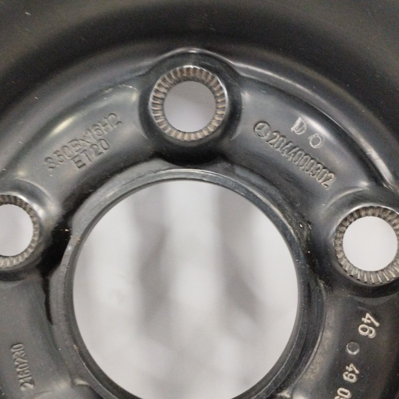 NEUMATICO REPUESTO 3 5BX16H2 ET20 5H 5X115