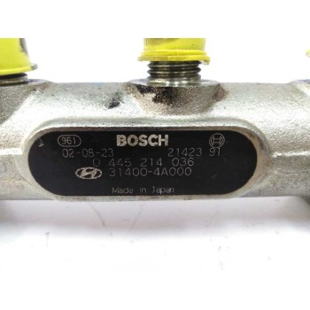 Recambio de rampa inyectora para kia sorento 2.5 crdi cat referencia OEM IAM 314004A000 0445214036 