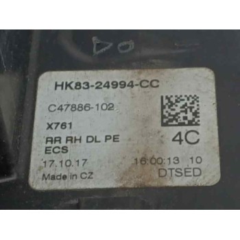 Recambio de cerradura puerta trasera derecha para jaguar f-pace (x761) 2.0 td4 awd referencia OEM IAM HK8324994CC  