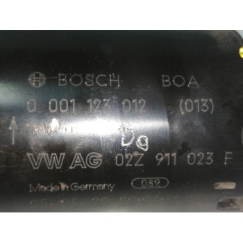 Recambio de motor arranque para seat toledo (5p2) 1.9 tdi referencia OEM IAM 02Z911023F 0001123012 