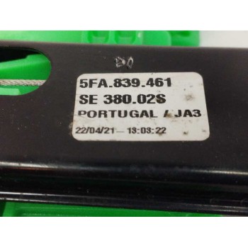 Recambio de elevalunas trasero izquierdo para seat leon sportstourer (kl8) 2.0 tdi referencia OEM IAM 5FA839461 5Q0959407D 