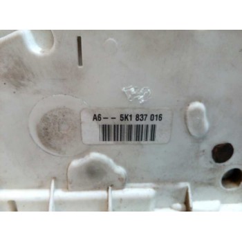 Recambio de cerradura puerta delantera derecha para volkswagen golf vi (5k1) 2.0 tdi dpf referencia OEM IAM 5K1837016  