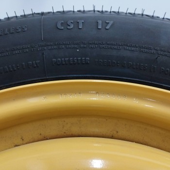 Recambio de neumatico repuesto para para varios modelos referencia OEM IAM  17X4T 5H 5X115