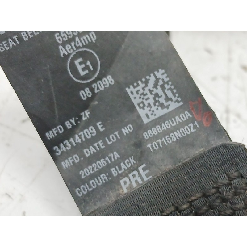 CINTURON SEGURIDAD TRASERO IZQUIERDO