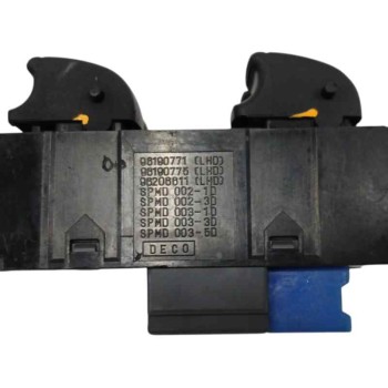 Recambio de mando elevalunas delantero izquierdo para daewoo tacuma 1.6 cat referencia OEM IAM 96190771 621W01620 