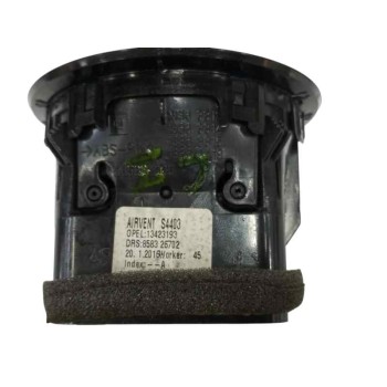 Recambio de rejilla aireadora para opel adam 1.4 16v cat (a 14 xel / ldd / l2z) referencia OEM IAM 13423193  