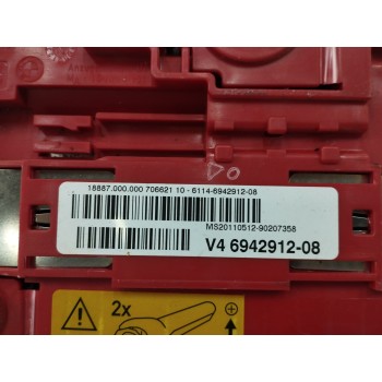 Recambio de caja reles / fusibles para bmw serie 1 berlina (e81/e87) 116d referencia OEM IAM 61146942912 MS20110512 