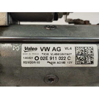 Recambio de motor arranque para seat leon sportstourer (kl8) 2.0 tdi referencia OEM IAM 02E911022C  