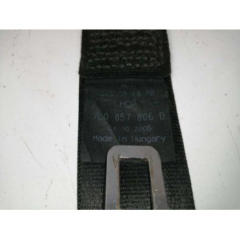 Recambio de cinturon seguridad trasero derecho para volkswagen touareg (7la) tdi r5 referencia OEM IAM 7L0857806B  