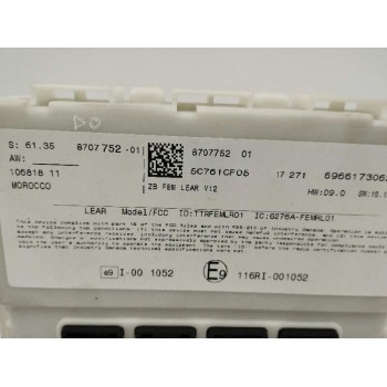 Recambio de modulo electronico para bmw serie 3 gran turismo (f34) 2.0 16v turbodiesel referencia OEM IAM 61358707752 8707752 