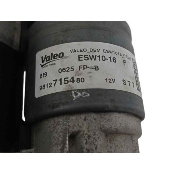 Recambio de motor arranque para citroën c3 aircross 1.2 12v e-thp / puretech referencia OEM IAM 9812715480  