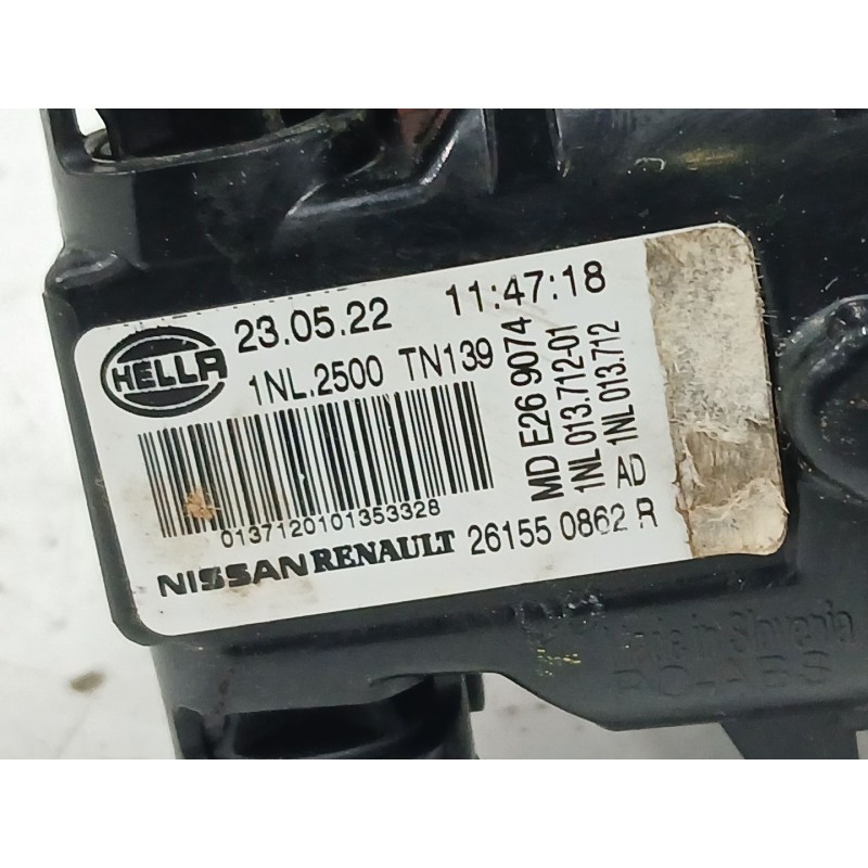 FARO ANTINIEBLA IZQUIERDO