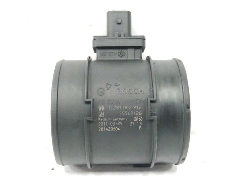 Recambio de caudalimetro para opel insignia sports tourer 2.0 cdti cat referencia OEM IAM 55562426 0281002912 Recambio de caudalimetro para opel insignia sports tourer 2.0 cdti cat referencia OEM IAM 55562426 0281002912