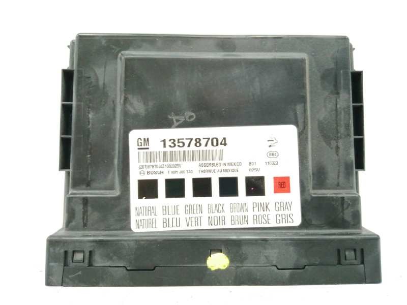 Recambio de modulo electronico para opel insignia sports tourer 2.0 cdti cat referencia OEM IAM 13578704 F00HJ00746 Recambio de modulo electronico para opel insignia sports tourer 2.0 cdti cat referencia OEM IAM 13578704 F00HJ00746