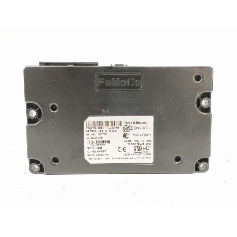 Recambio de modulo electronico para ford ka+ 1.2 ti-vct cat referencia OEM IAM D1BT14D212RB  
