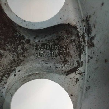 Recambio de llanta para alfa romeo 166 2.5 v6 24v cat referencia OEM IAM 60663186 6,5JX16H2 ET41 