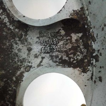 Recambio de llanta para alfa romeo 166 2.5 v6 24v cat referencia OEM IAM 60663186 6,5JX16H2 ET41 