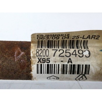Recambio de transmision delantera izquierda para renault megane iii berlina 5 p 1.5 dci diesel cat referencia OEM IAM 8200725499