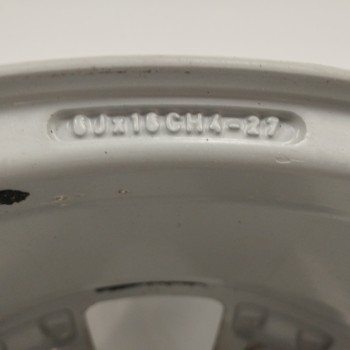 Recambio de llanta para peugeot 1007 1.4 hdi referencia OEM IAM ANTILOPE2 6JX16CH4ET27 4H 4X110