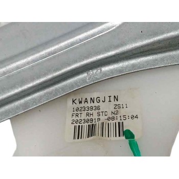 Recambio de elevalunas delantero derecho para mg zs suv (azs1) 1.5 vti referencia OEM IAM 10233936  