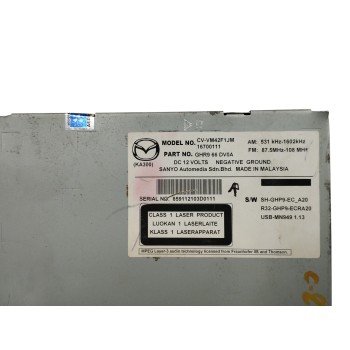 Recambio de sistema navegacion gps para mazda 6 kombi ()(.2012) style referencia OEM IAM GHR966DV0A CVVM42F1JM 