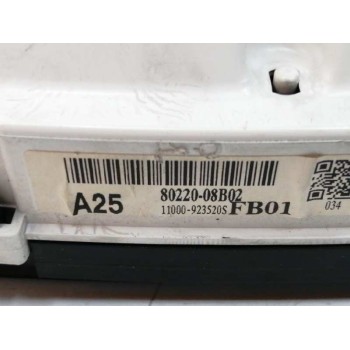 Recambio de cuadro instrumentos para ssangyong rexton 2.7 turbodiesel cat referencia OEM IAM 8022008B02  
