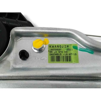 Recambio de elevalunas trasero izquierdo para mg zs suv (azs1) 1.5 vti referencia OEM IAM 10233937  