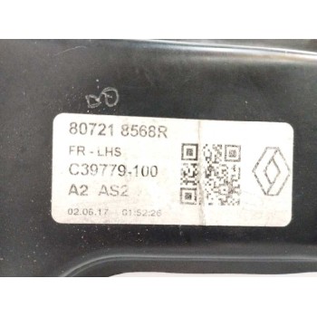 Recambio de elevalunas delantero izquierdo para renault kadjar 1.6 dci diesel fap energy referencia OEM IAM 807218568R C39779100