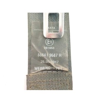 Recambio de cinturon seguridad trasero derecho para renault kadjar 1.6 dci diesel fap energy referencia OEM IAM 888419687R  