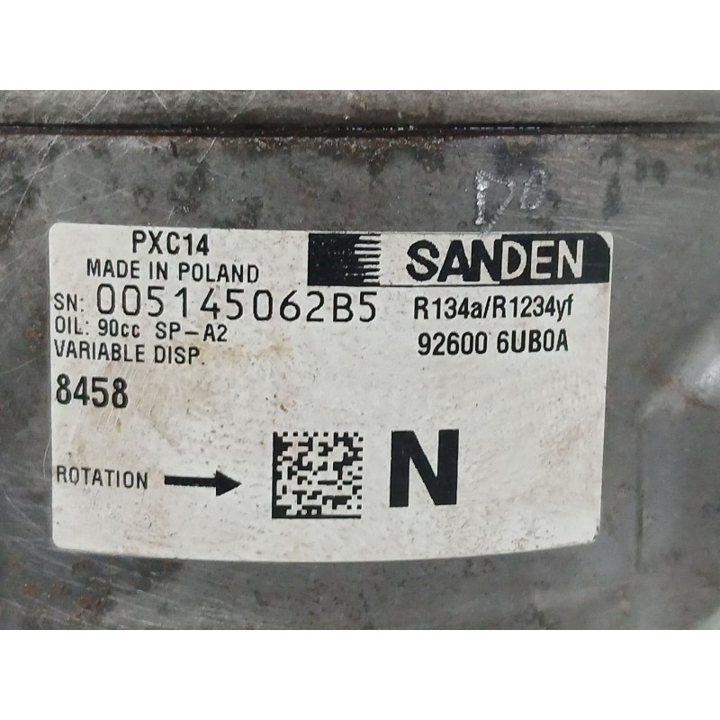 COMPRESOR AIRE ACONDICIONADO