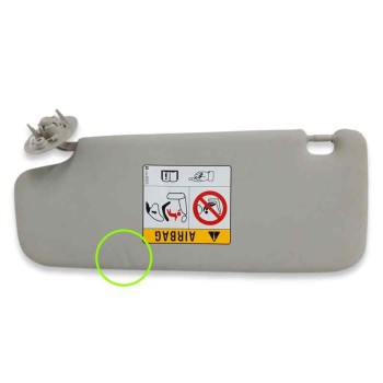 Recambio de parasol derecho para citroën c3 aircross 1.2 12v e-thp / puretech referencia OEM IAM 39129509 OBSERVAR FOTOS 