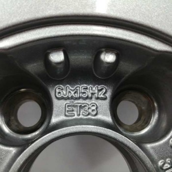 Recambio de llanta para audi a3 (8l) 1.9 tdi referencia OEM IAM 8L0601025F 6JX15H2 ET38 