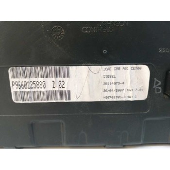 Recambio de cuadro instrumentos para citroën c2 collection referencia OEM IAM 9660225880  