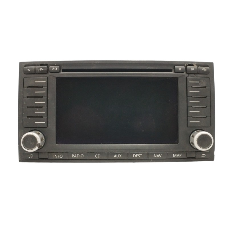 Recambio de sistema navegacion gps para volkswagen touareg (7la) 3.0 v6 tdi dpf referencia OEM IAM 7L6035191H OBSERVAR FOTO 