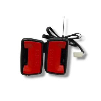 Recambio de enganche cinturon derecho para mg zs suv (azs1) 1.5 vti referencia OEM IAM  TRASERO 