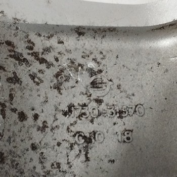 Recambio de llanta para ssangyong actyon 2.0 td cat referencia OEM IAM 4173031370 18X7,5J ET43 5H 5X130