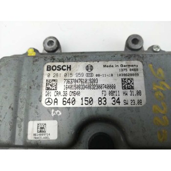 Recambio de centralita motor uce para mercedes-benz clase b (w245) 200 cdi (245.208) referencia OEM IAM A6401508334 0281015959 