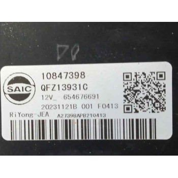 Recambio de electroventilador para mg zs suv (azs1) 1.0 t-gdi referencia OEM IAM 10847398 QFZ13931C 