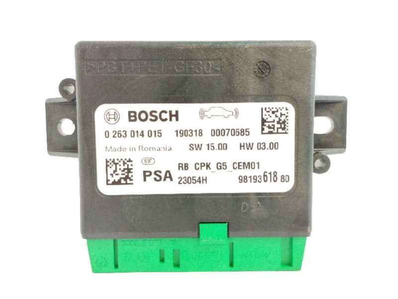 Recambio de modulo electronico para peugeot 208 1.2 12v e-thp referencia OEM IAM 9819361880 0263014015 