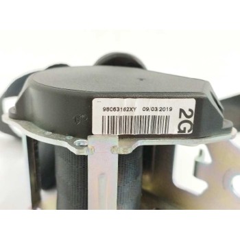 Recambio de cinturon seguridad trasero izquierdo para peugeot 208 1.2 12v e-thp referencia OEM IAM 98063162XY  