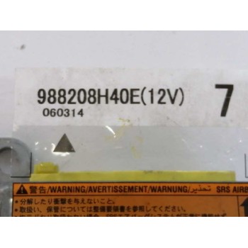 Recambio de centralita airbag para nissan x-trail (t30) comfort referencia OEM IAM 988208H40E  
