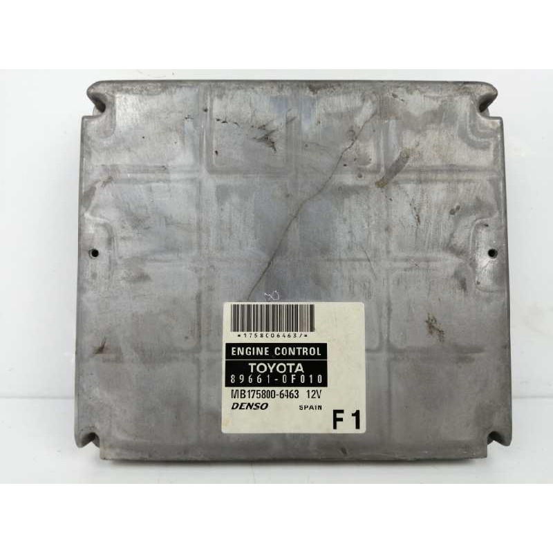 Recambio de centralita motor uce para toyota corolla verso (r1) 2.0 turbodiesel cat referencia OEM IAM 896610F010 MB1758006463 
