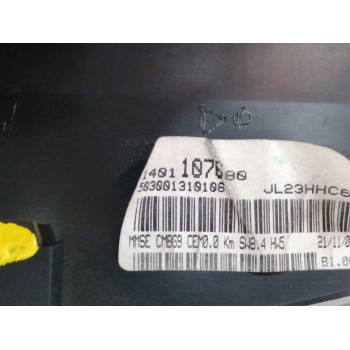 Recambio de cuadro instrumentos para fiat scudo combi (272) 2.0 jtdm referencia OEM IAM 1401107680  